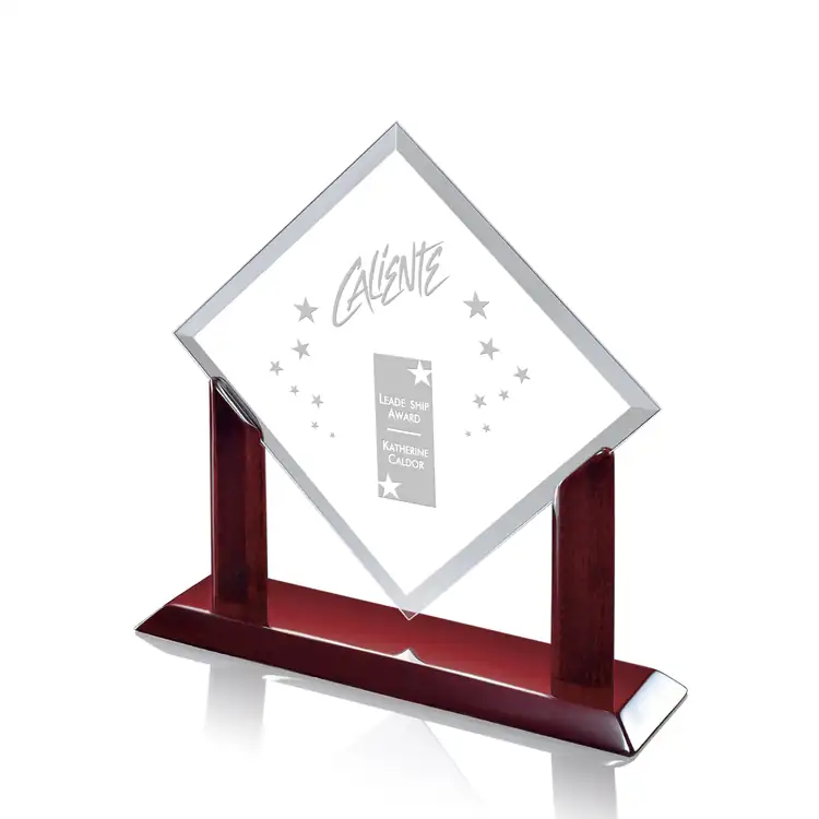 Carradine Diamond Starfire Crystal Award #3