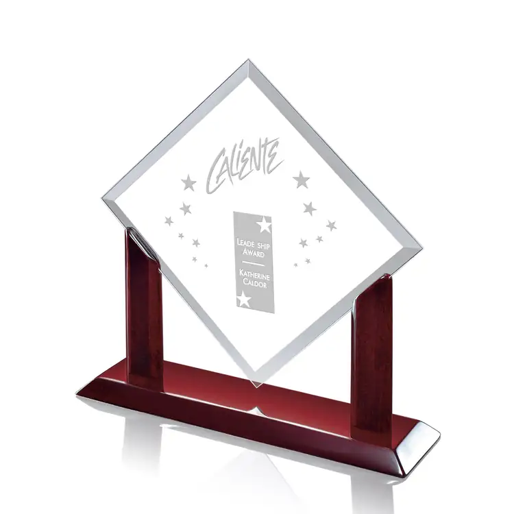 Carradine Diamond Starfire Crystal Award #4