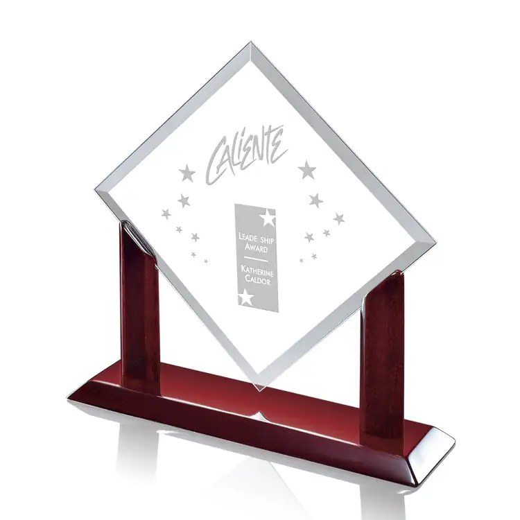 Carradine Diamond Starfire Crystal Award #5