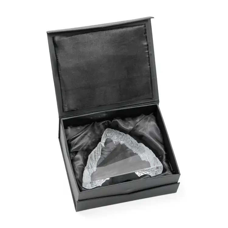 Vermont Mountain Crystal Award - Deep Etch #6