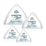 Trophée montagne Vermont en cristal - Multicolore