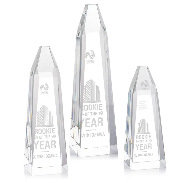 Heritage Optical Crystal Obelisk Award