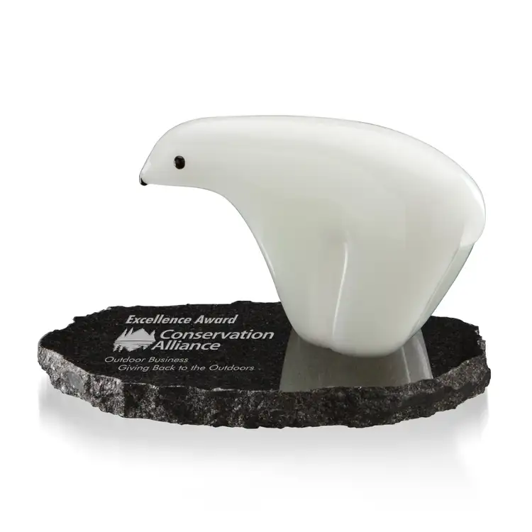 Trophée ours polaire - Simple