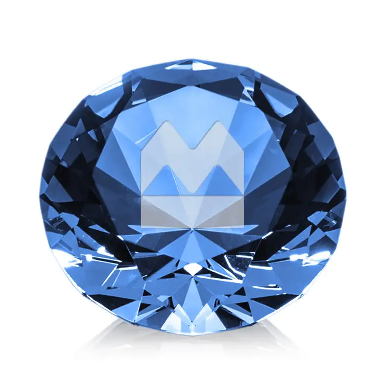 Optical Gemstone Award - Optical Crystal - Engraved #6
