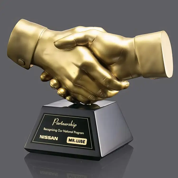 Trophée poignée de main #3