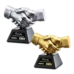 Trophée poignée de main