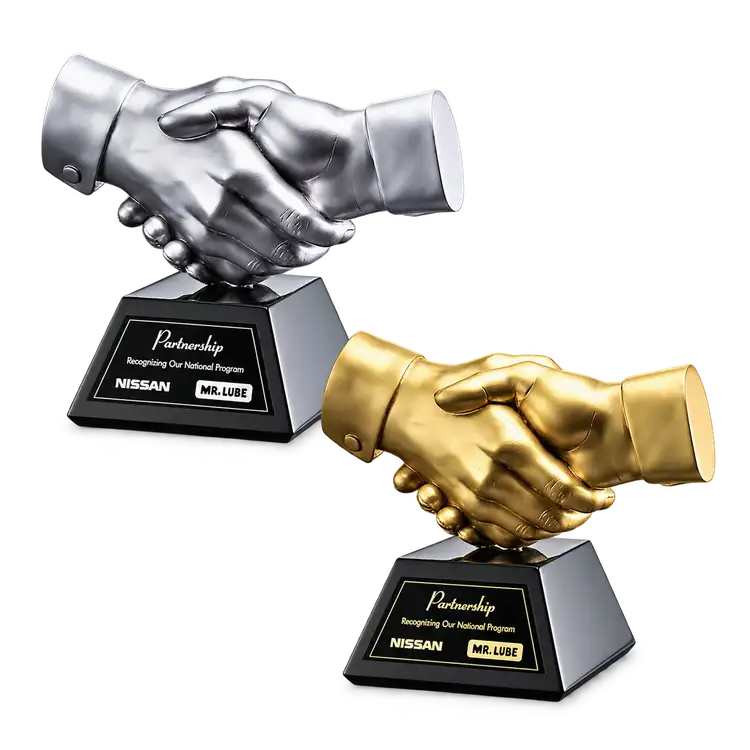 Trophée poignée de main