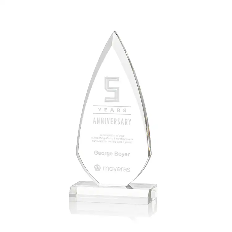 Vanderbilt Arrowhead Acrylic Award - Laser Engraved #2