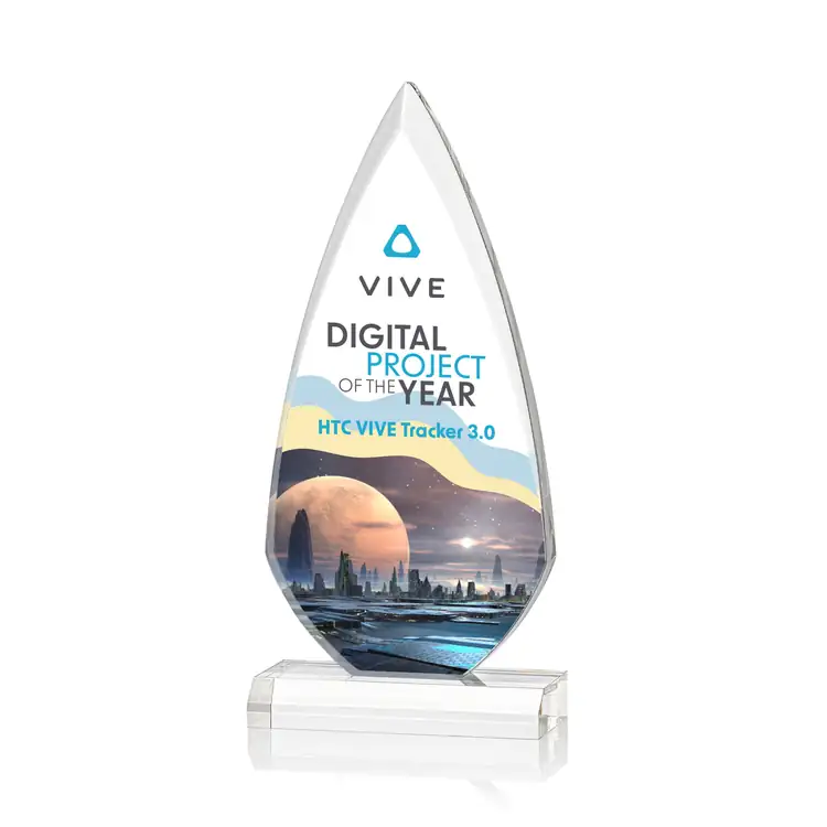 Vanderbilt Arrowhead Acrylic Award - Multicolor #3