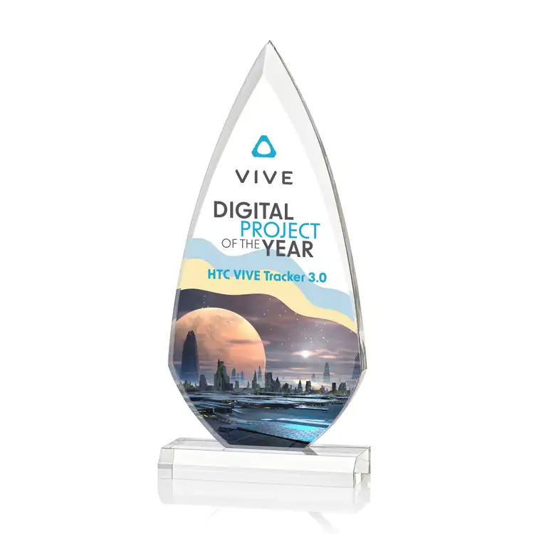 Vanderbilt Arrowhead Acrylic Award - Multicolor #4