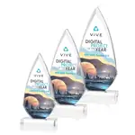 Trophée pointe de flèche Vanderbilt en acrylique - Multicolore