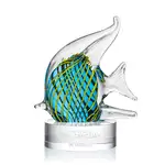 Trophée poisson Davos sur socle Stanrich