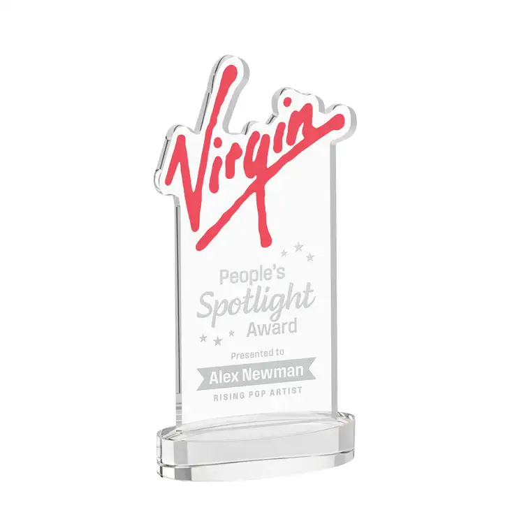 EdgeCraft Rectangle Award on Alberton Base - Deep Etch #12