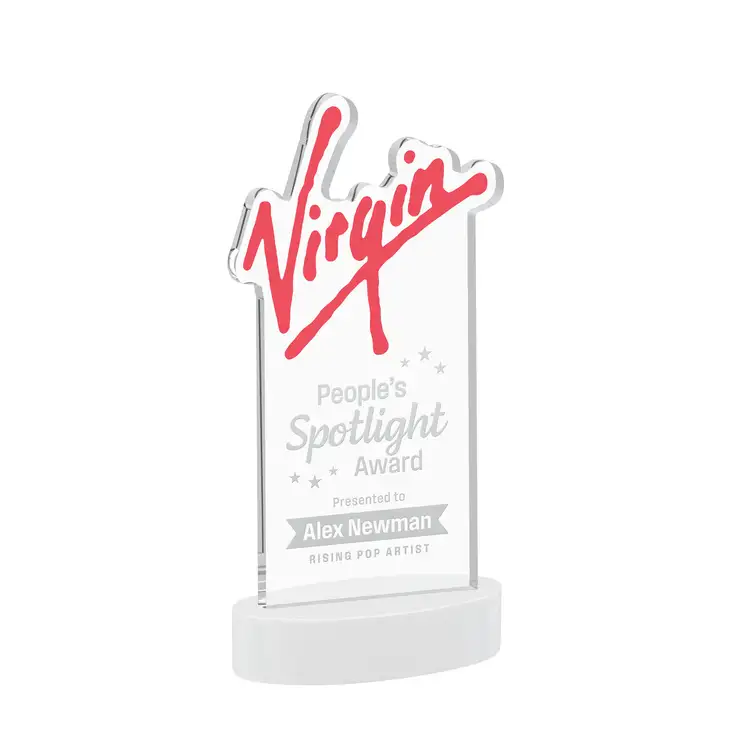 EdgeCraft Rectangle Award on Alberton Base - Deep Etch #26