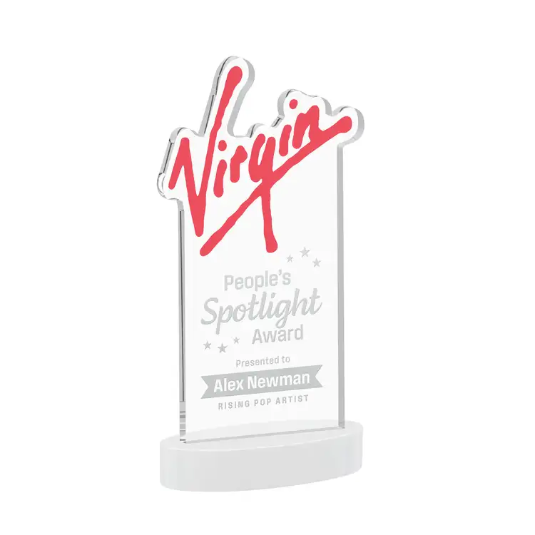 EdgeCraft Rectangle Award on Alberton Base - Deep Etch #27