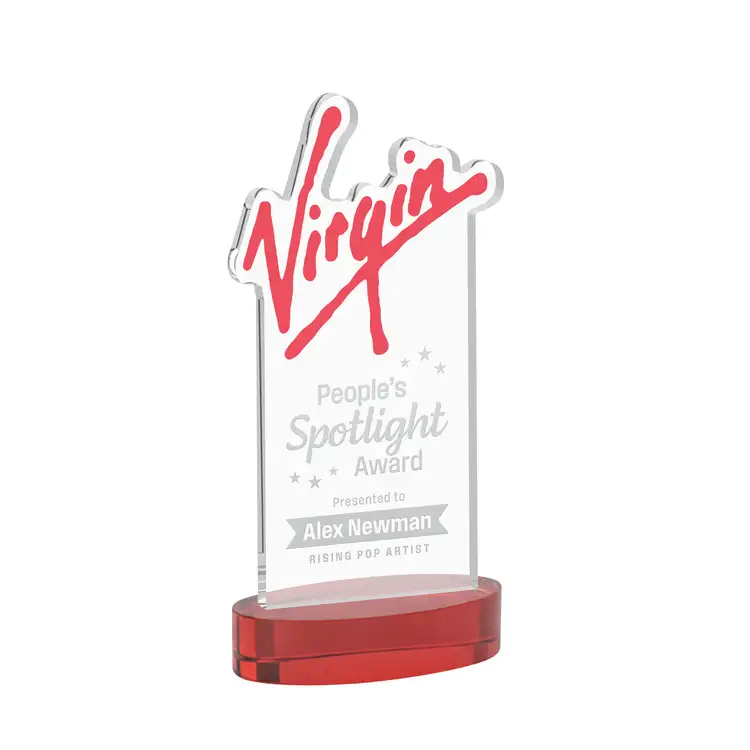 EdgeCraft Rectangle Award on Alberton Base - Deep Etch #32