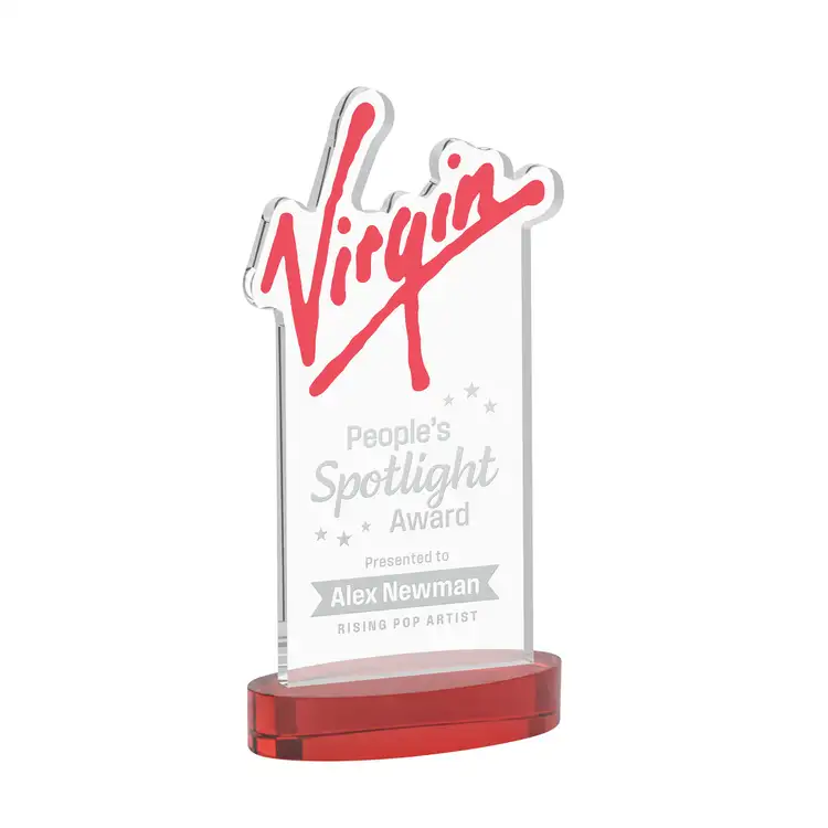 EdgeCraft Rectangle Award on Alberton Base - Deep Etch #33