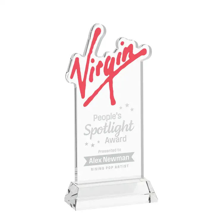 EdgeCraft Rectangle Award on Hartford Base - Deep Etch #13