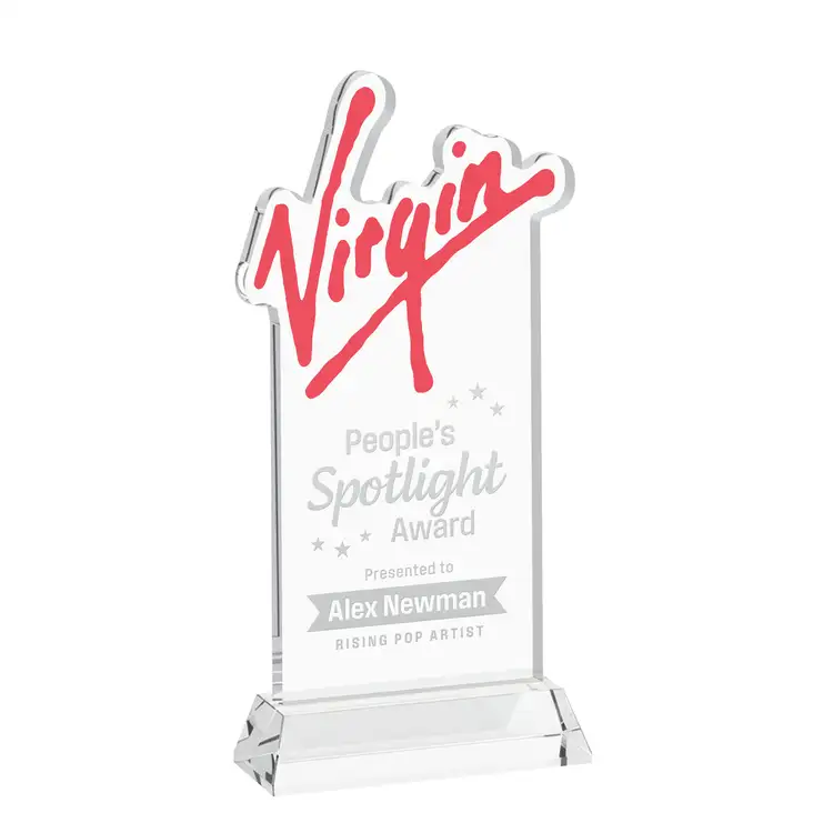 EdgeCraft Rectangle Award on Hartford Base - Deep Etch #14