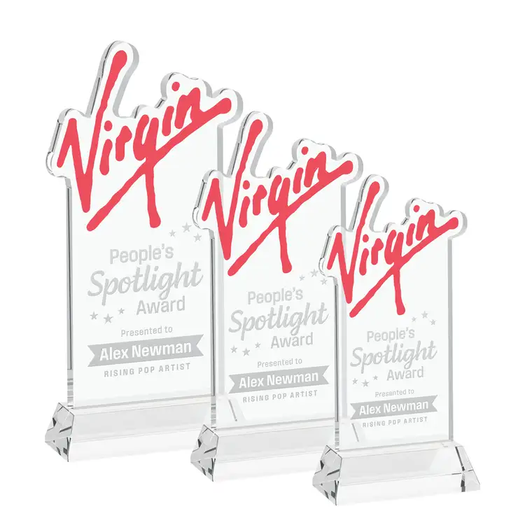 EdgeCraft Rectangle Award on Hartford Base - Deep Etch #2
