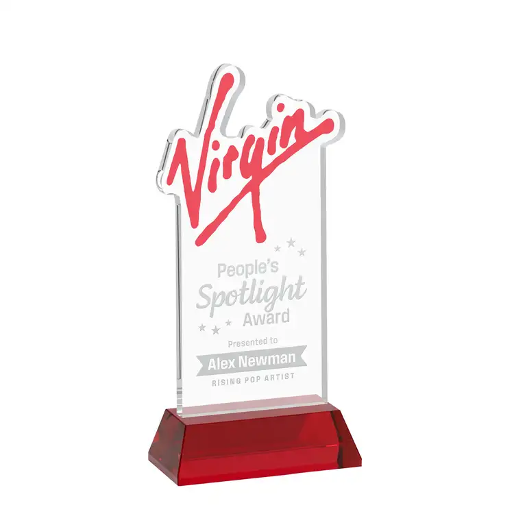 EdgeCraft Rectangle Award on Hartford Base - Deep Etch #33