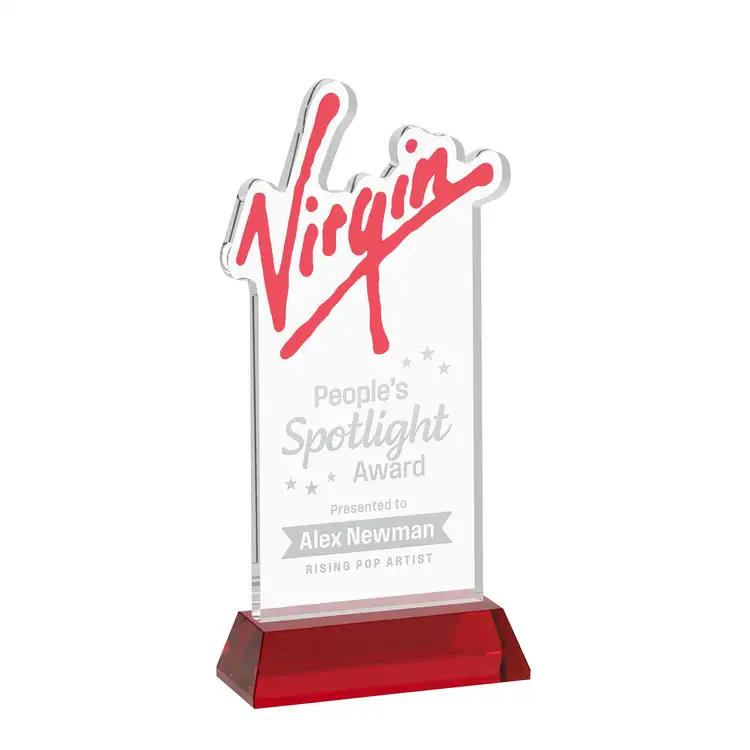 EdgeCraft Rectangle Award on Hartford Base - Deep Etch #34