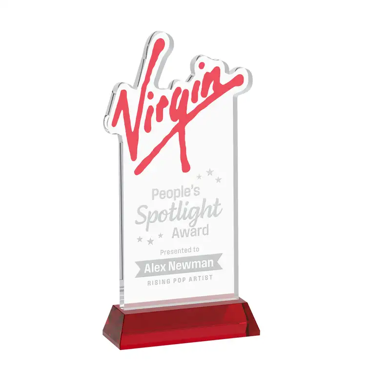 EdgeCraft Rectangle Award on Hartford Base - Deep Etch #35