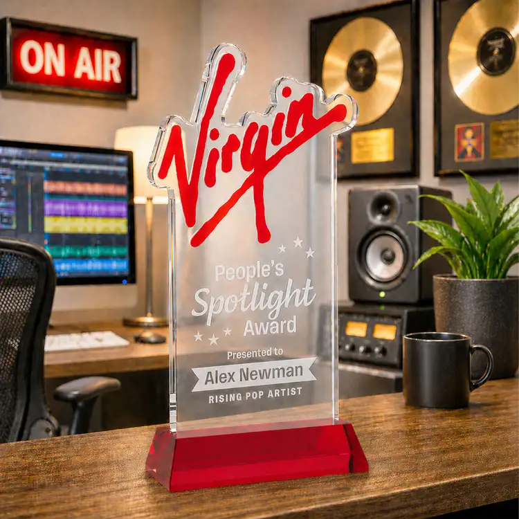 EdgeCraft Rectangle Award on Hartford Base - Deep Etch #49