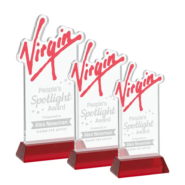 EdgeCraft Rectangle Award on Hartford Base - Deep Etch #9