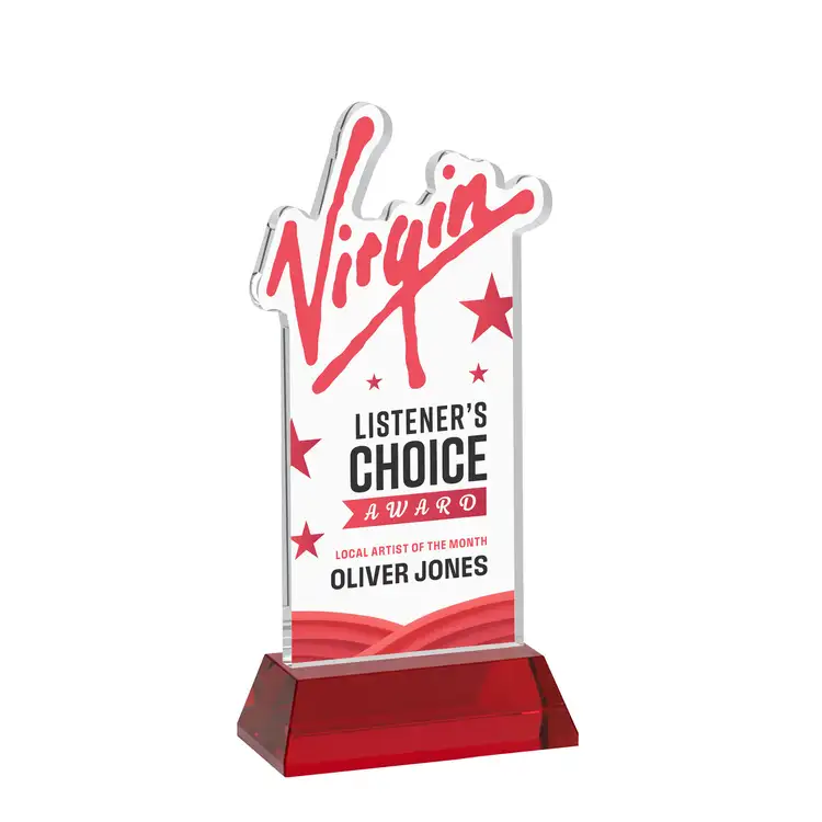 Trophée rectangulaire EdgeCraft sur socle Hartford - Multicolore #33