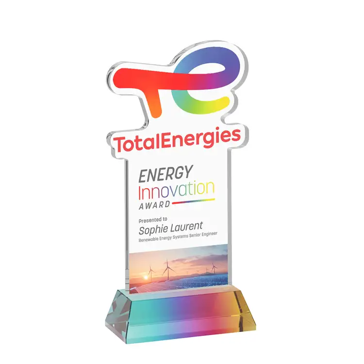 Trophée rectangulaire EdgeCraft sur socle Hartford - Multicolore #39