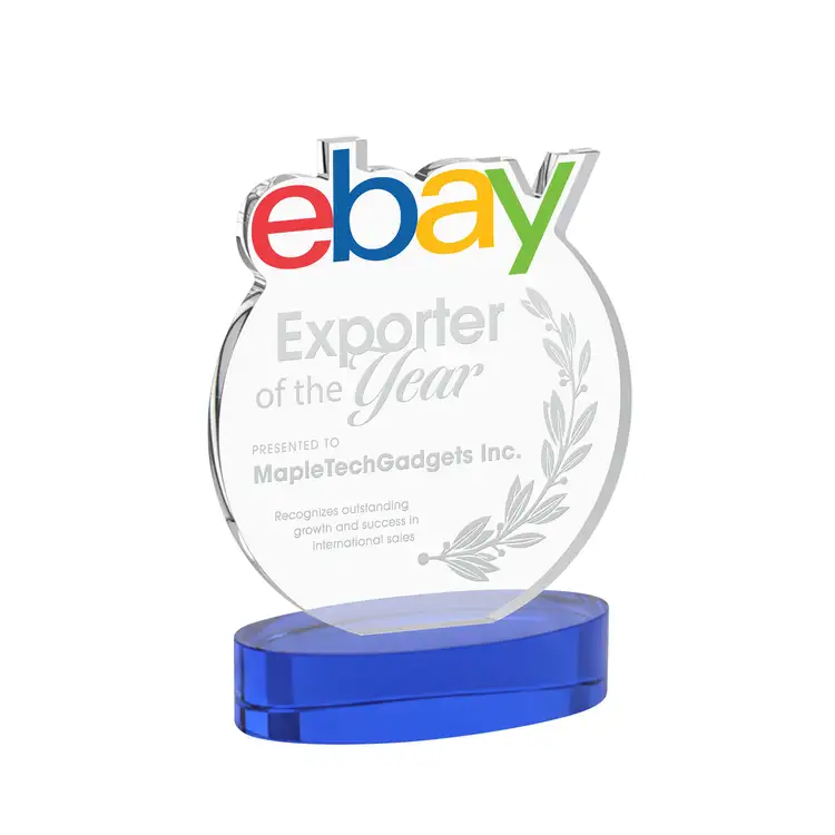 EdgeCraft Round Award on Alberton Base - Deep Etch #26