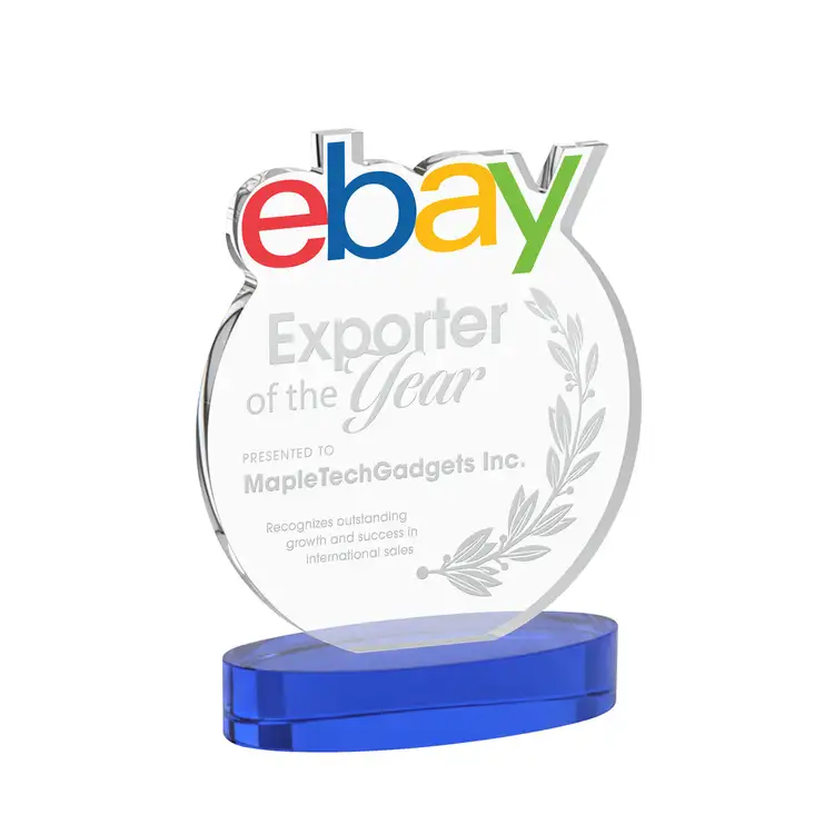 EdgeCraft Round Award on Alberton Base - Deep Etch #27