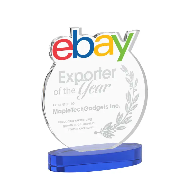 EdgeCraft Round Award on Alberton Base - Deep Etch #28