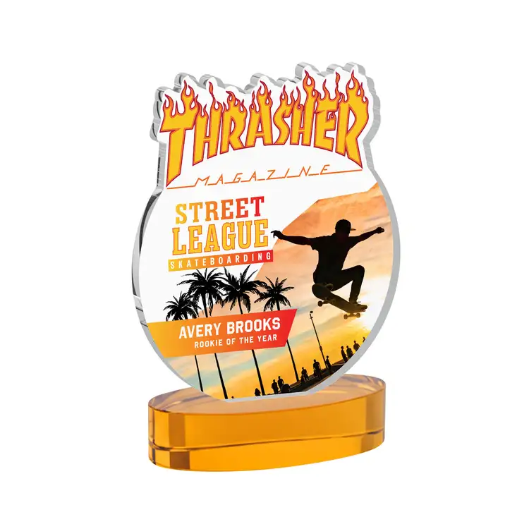EdgeCraft Round Award on Alberton Base - Multicolor #11