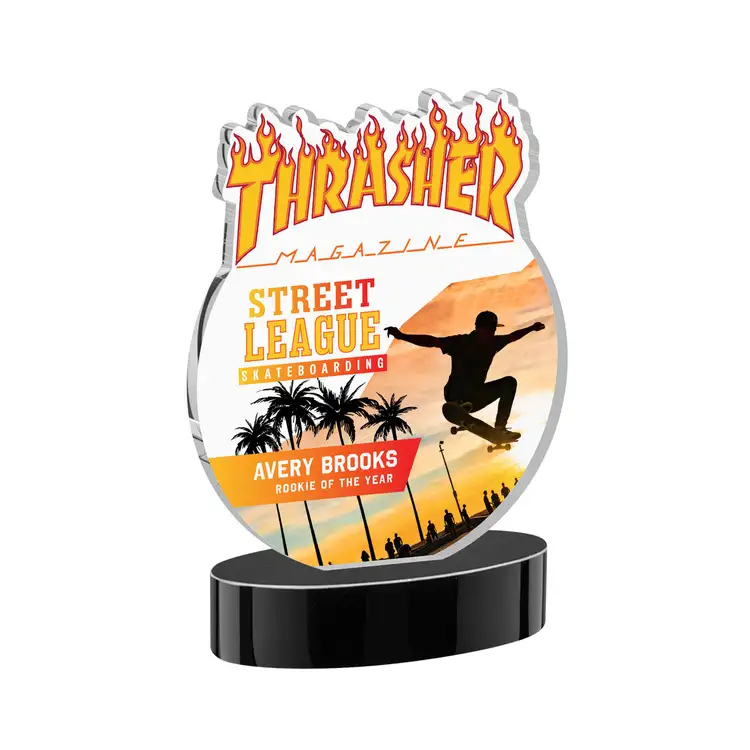 EdgeCraft Round Award on Alberton Base - Multicolor #23