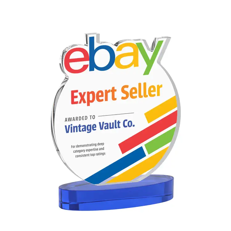 EdgeCraft Round Award on Alberton Base - Multicolor #28