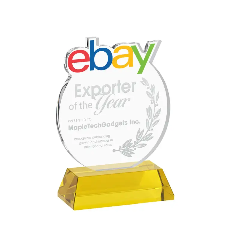 EdgeCraft Round Award on Hartford Base - Deep Etch #18