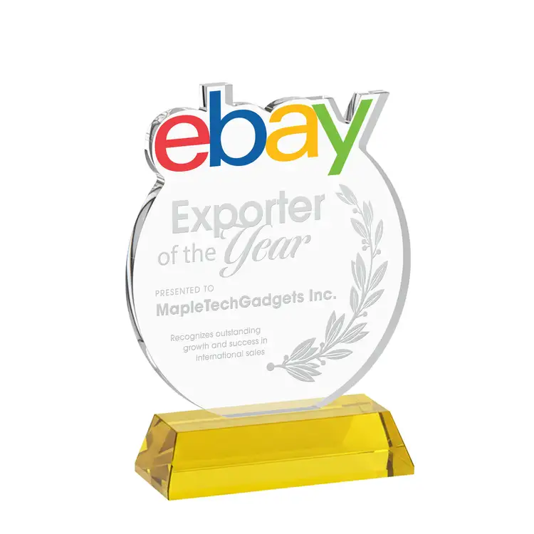 EdgeCraft Round Award on Hartford Base - Deep Etch #19
