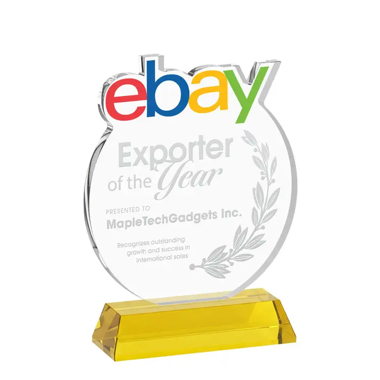 EdgeCraft Round Award on Hartford Base - Deep Etch #20