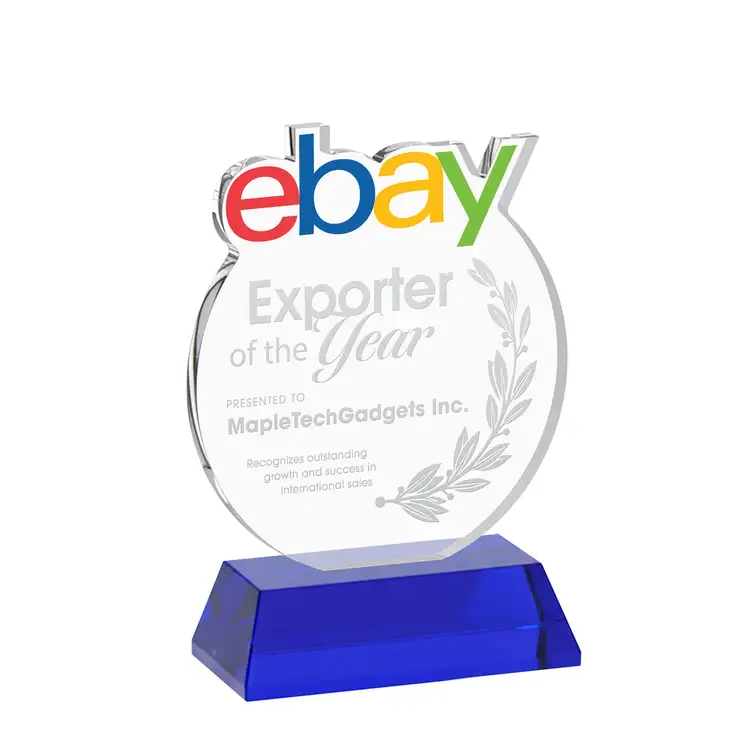 EdgeCraft Round Award on Hartford Base - Deep Etch #27