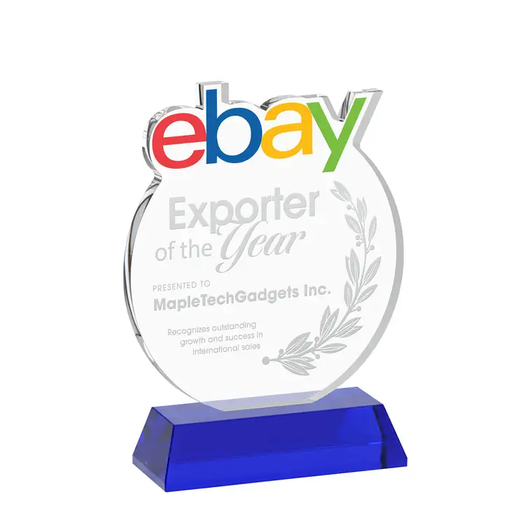 EdgeCraft Round Award on Hartford Base - Deep Etch #28