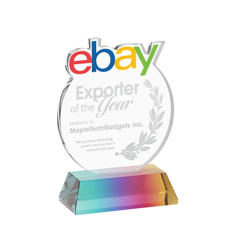 EdgeCraft Round Award on Hartford Base - Deep Etch #30
