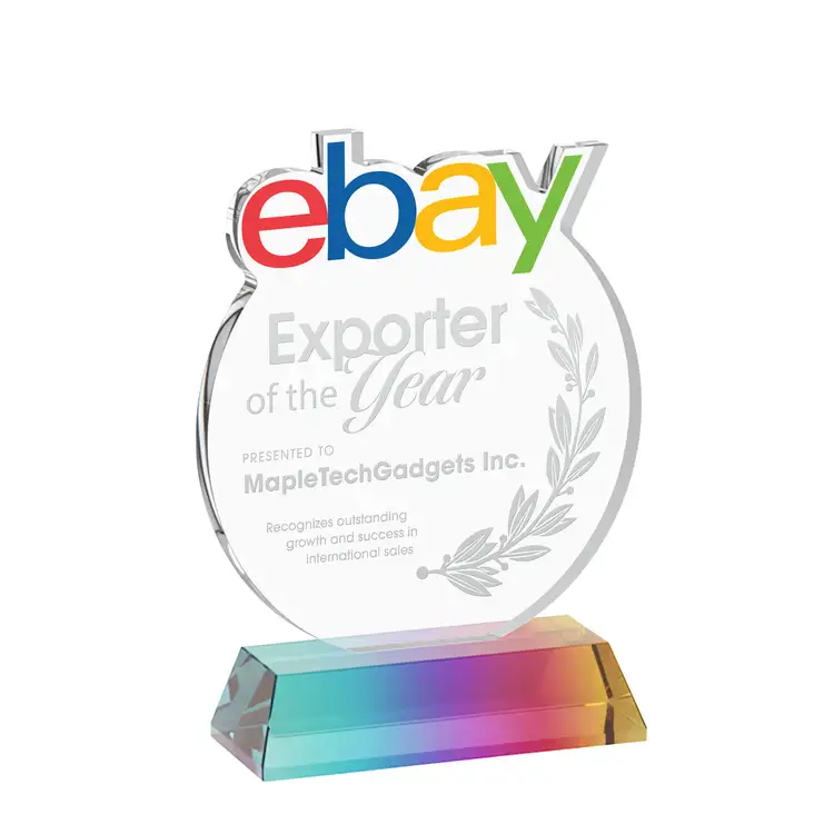 EdgeCraft Round Award on Hartford Base - Deep Etch #31