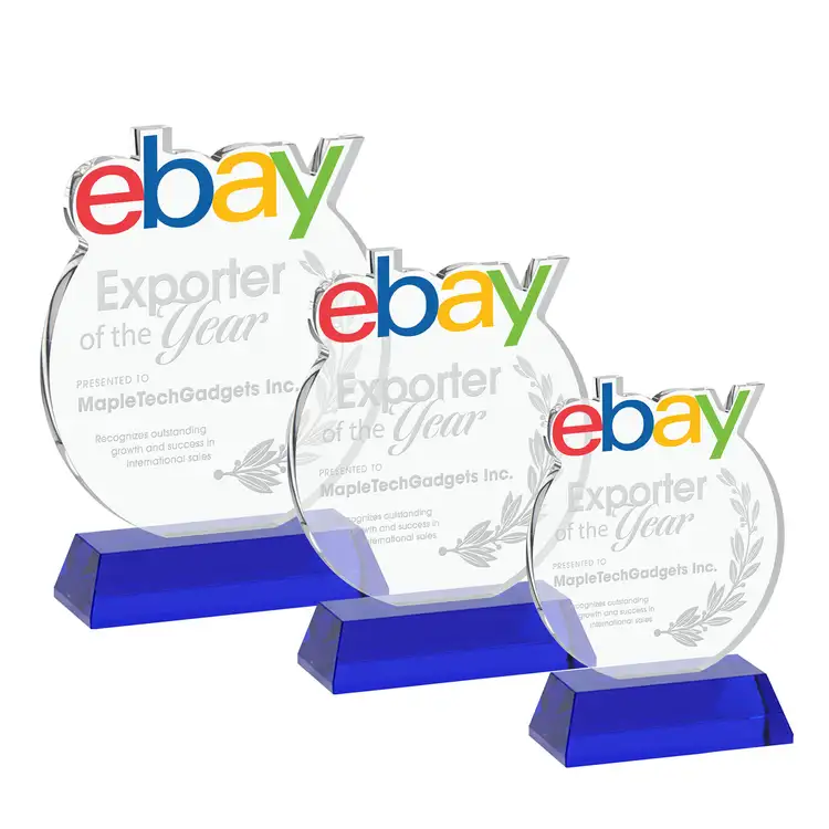EdgeCraft Round Award on Hartford Base - Deep Etch #7