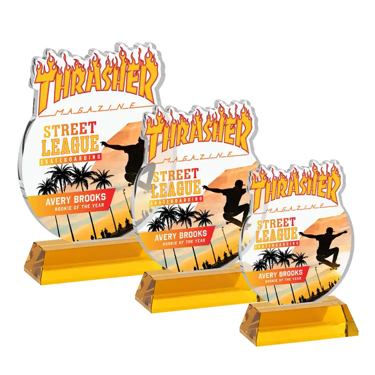 EdgeCraft Round Award on Hartford Base - Multicolor #2