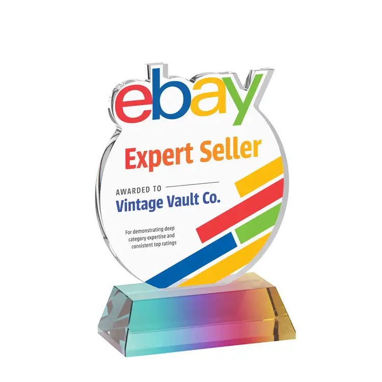 EdgeCraft Round Award on Hartford Base - Multicolor #30