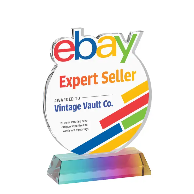 EdgeCraft Round Award on Hartford Base - Multicolor #32