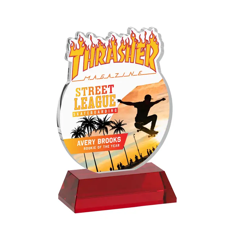 EdgeCraft Round Award on Hartford Base - Multicolor #33