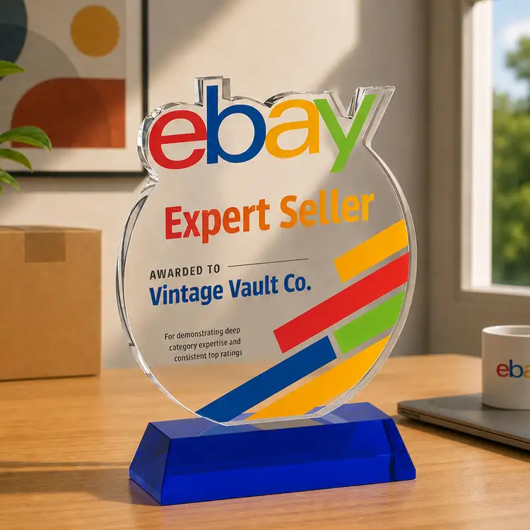 EdgeCraft Round Award on Hartford Base - Multicolor #46